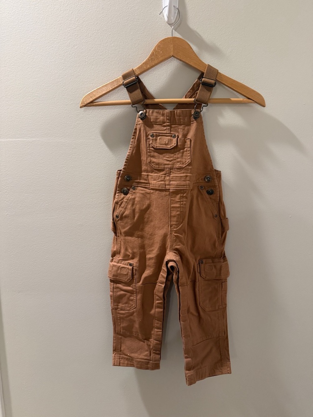 Duluth Trading Co Kids Rust Brown Overalls